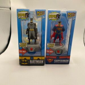 Super FX Mighty Heroes DC Comics Bundle. Batman And Superman